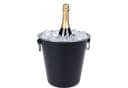 Koopman Wein- und Sektkühler 2er Set Schwarz Silber Bild 1
