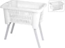 Koopman Wäschekorb Weiß Kunststoff 38 Liter Klappbar Bild 4