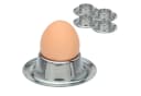 Koopman Eierbecher Edelstahl Rund 4er Set Silber Bild 2