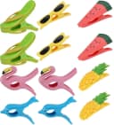 Koopman Handtuchklemme Clips Strandtuch Bunt 12er Set Bild 2