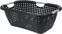 Koopman Wäschekorb 2-er Set Schwarz/Grau Kunststoff 26 L Bild 4