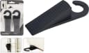 Koopman Türstopper Türkeil Set 4-tlg. Schwarz Kunststoff Bild 5