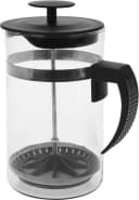 Koopman Kaffeebereiter Glas Kunststoff Manuelle Presse Transparent Schwarz Bild 1