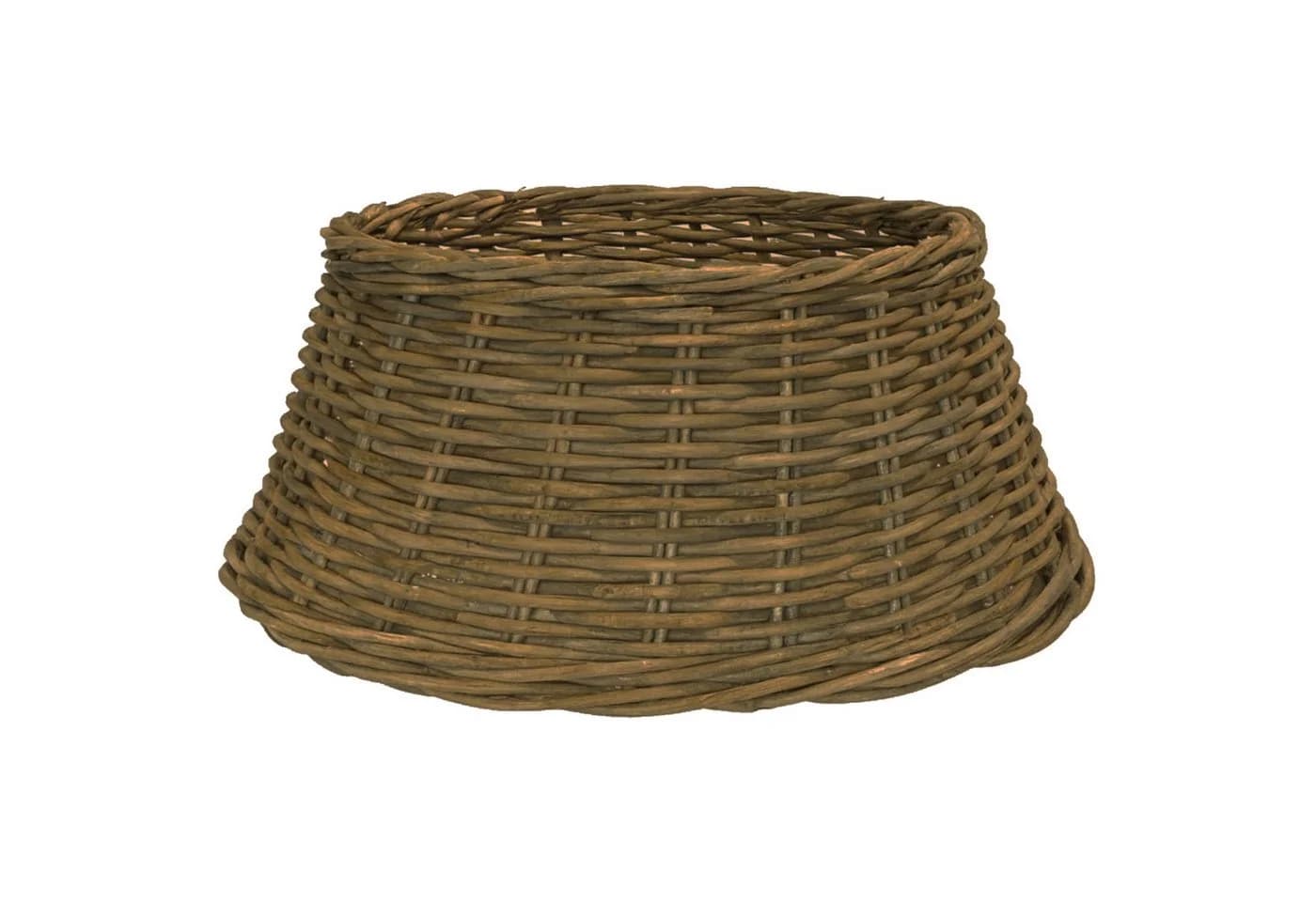 Van der Leeden Weihnachtsbaumrock Rattan Rustikal Braun - Bild 3
