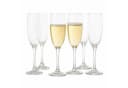 Koopman Sektglas Champagnergläser 6-tlg. Glas Transparent Bild 2