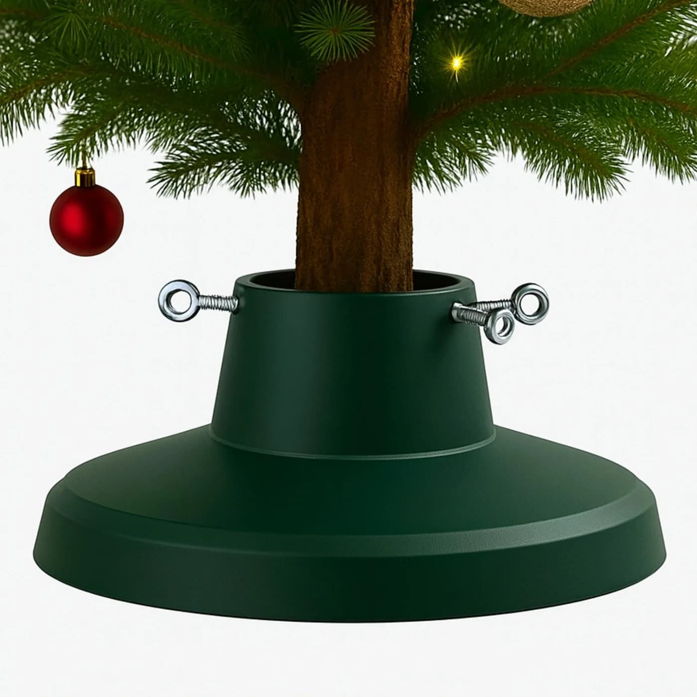 Koopman Weihnachtsbaumständer Grün mit Wassertank - Bild 2