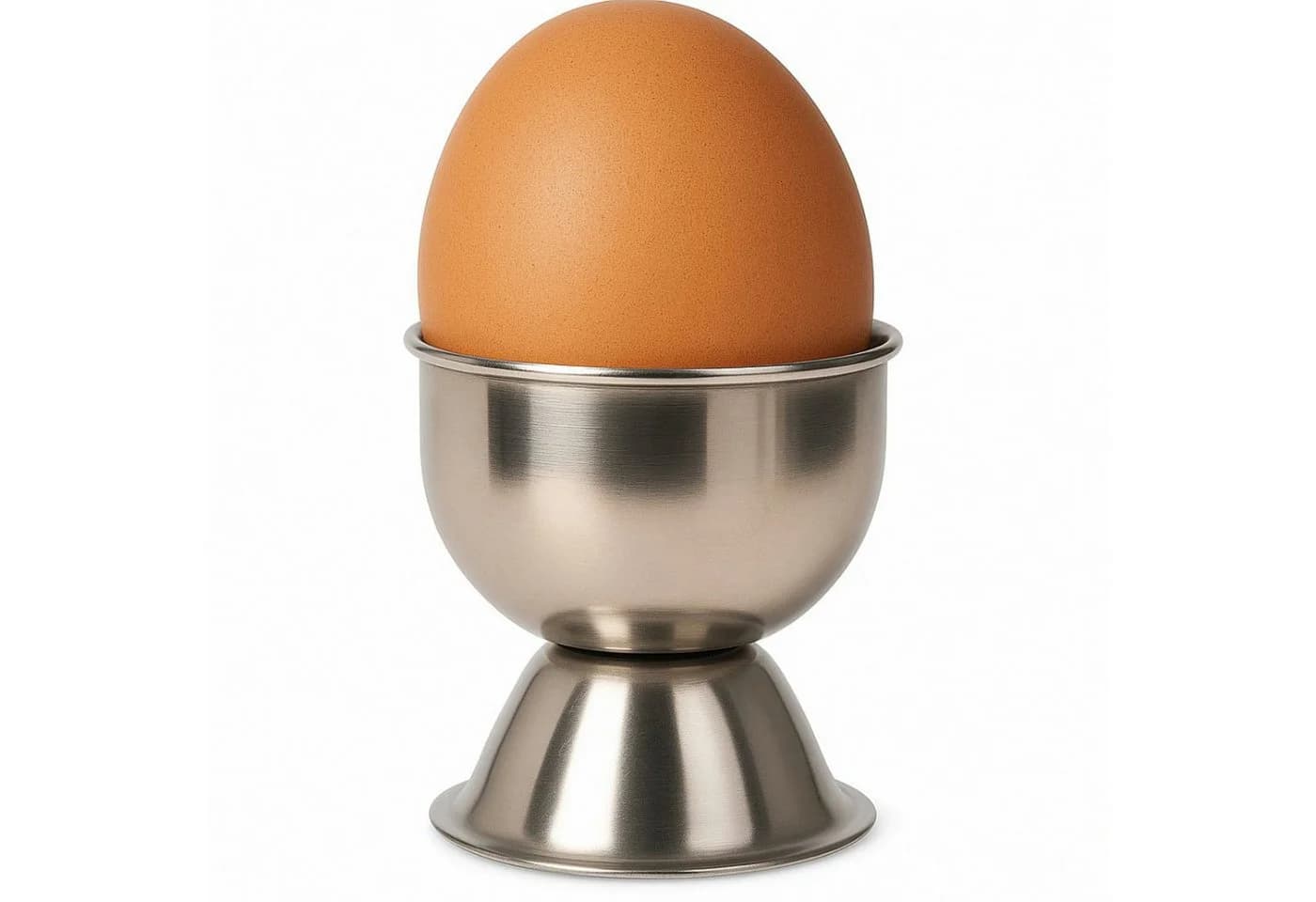 Koopman Eierbecher Set 4-tlg. Edelstahl Rostfrei Silber - Bild 4
