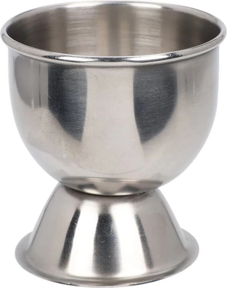 Koopman Eierbecher Set 4-tlg. Edelstahl Rostfrei Silber - Bild 5