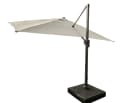 TEICO GROUP Ampelschirm Grau Schwenkbar mit Standfuß Bild 2
