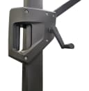 TEICO GROUP Ampelschirm Grau Schwenkbar mit Standfuß Bild 4