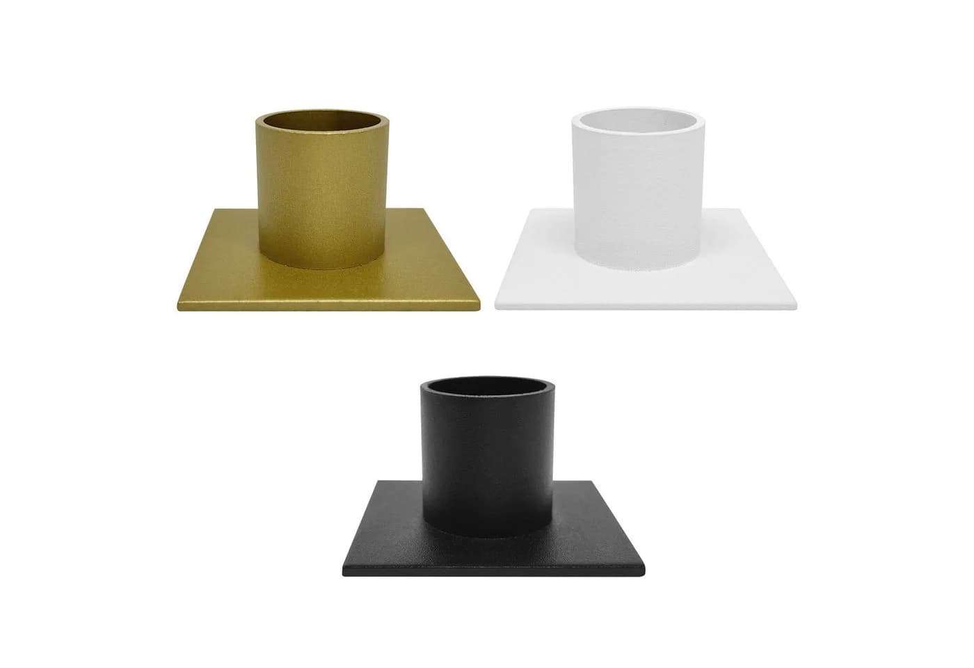 heimzeit Tischkerzenhalter Stabkerzenhalter Set 4 Stück - Bild 5