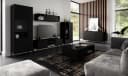 HAUSELEMENT Kommode QUERTY QT-01 Schwarz Modernes Sideboard mit Schubladen Bild 4