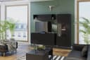 HAUSELEMENT Kommode QUERTY QT-01 Schwarz Modernes Sideboard mit Schubladen Bild 5