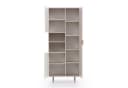 HAUSELEMENT Mehrzweckschrank NUBIA NB-05 3 Türen Vitrine Regal Schrank Modern Bild 3