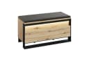HAUSELEMENT Sitzbank QUANT QG-03 mit LED-Beleuchtung und Stauraum Bild 2