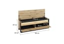 HAUSELEMENT Sitzbank QUANT QG-04 mit LED-Beleuchtung und Stauraum Bild 3