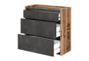 HAUSELEMENT Kommode FARGO FG-06 mit 3 Schubladen Bild 1
