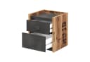 HAUSELEMENT Nachttisch FARGO FG-12 mit 2 Schubladen Bild 1