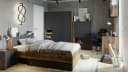 HAUSELEMENT Nachttisch FARGO FG-12 mit 2 Schubladen Bild 4