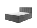 M-Punkt24 Boxspringbett Athen 180x200cm Grau oder Schwarz Bild 2
