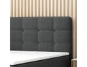 M-Punkt24 Boxspringbett Athen 180x200cm Grau oder Schwarz Bild 4