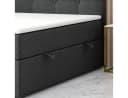 M-Punkt24 Boxspringbett Athen 180x200cm Grau oder Schwarz Bild 5