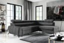 M-Punkt Ecksofa Lagos Grau Anthrazit mit Bettfunktion & Bettkasten Bild 2