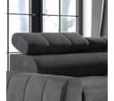 M-Punkt Ecksofa Lagos Grau Anthrazit mit Bettfunktion & Bettkasten Bild 4