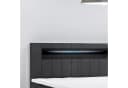 M-Punkt Boxspringbett KUBA Schwarz mit Bettkasten und Topper Bild 4