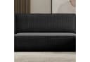 M-Punkt24 Wohnlandschaft COMO U-Form Sofa Bett Cord Schwarz Bild 4