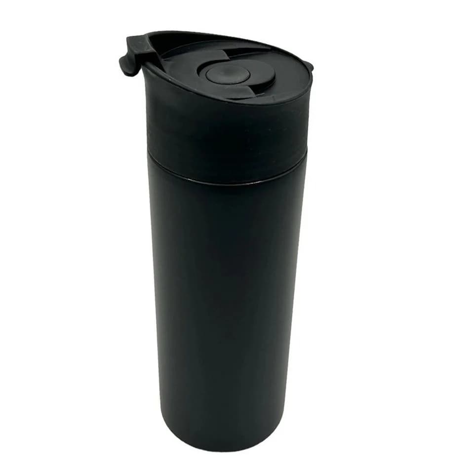MediMuc Thermo French Press Kanne Edelstahl Schwarz - Bild 2