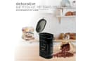MediMuc Kaffeedose Vorratsdose Schwarz Oval 1,8L Bild 1