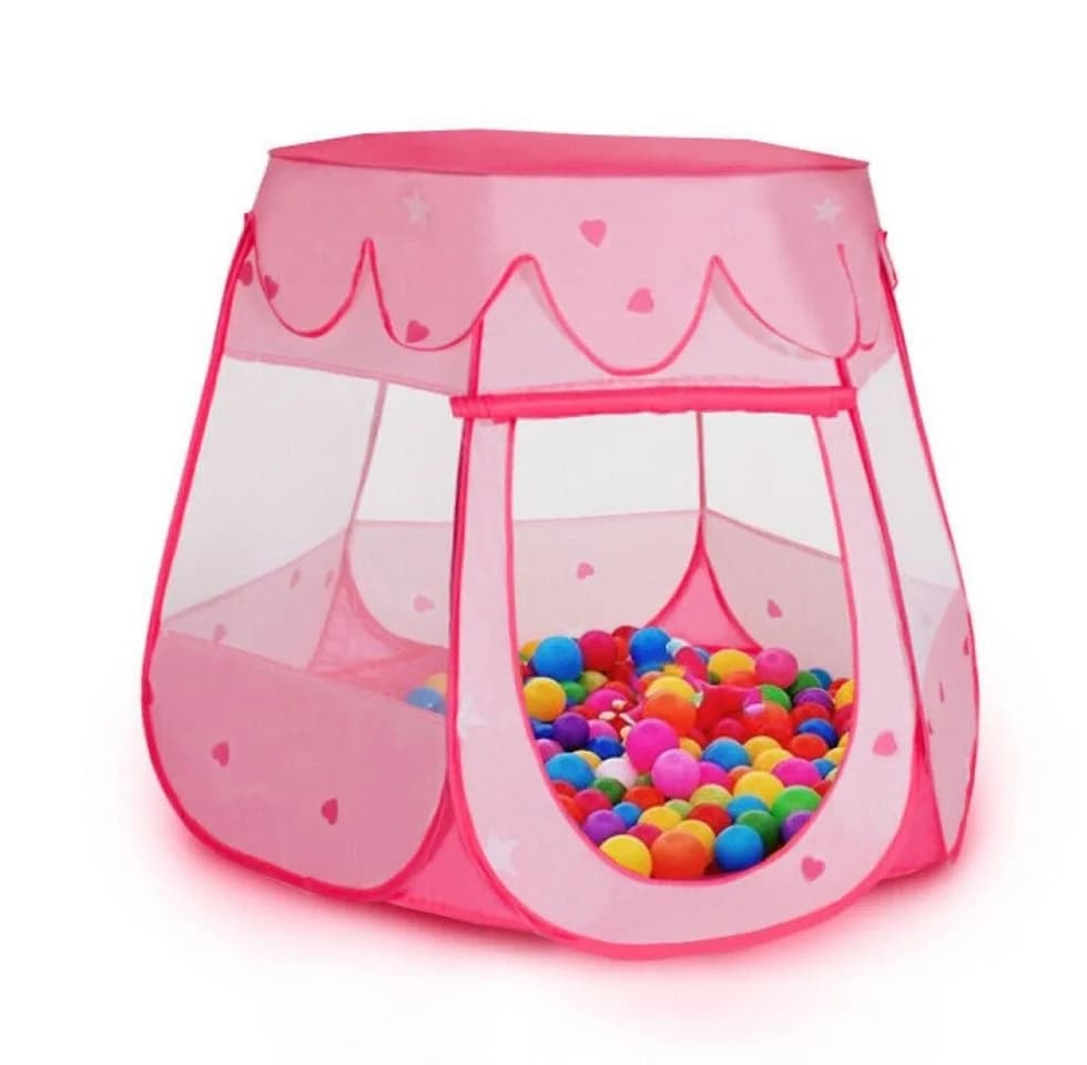 KEINerlei® Spielzelt Set Rosa mit 100 Bällen - Bild 3