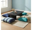 KEINerlei® Couchtisch Massive Eiche Schwarz Bild 2