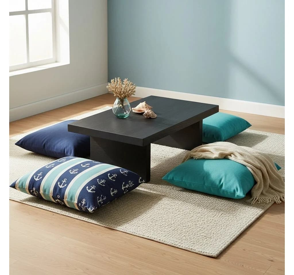 KEINerlei® Couchtisch Massive Eiche Schwarz - Bild 2