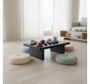 KEINerlei® Couchtisch Massive Eiche Schwarz Bild 4