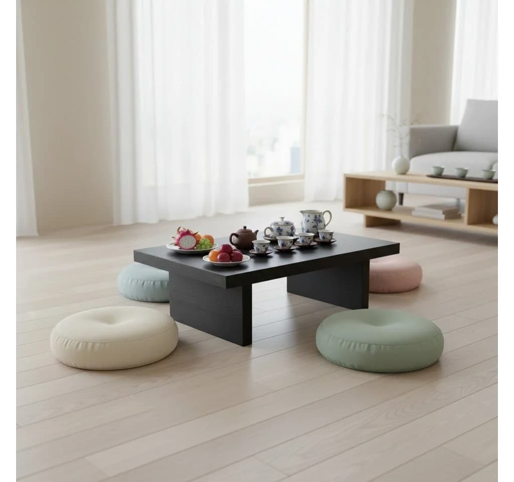 KEINerlei® Couchtisch Massive Eiche Schwarz - Bild 4