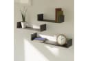 INDA-Exclusiv Wandregal 3er Set MDF PVC Modern Bild 2