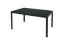 Mojawo Gartentisch Aluminium Anthrazit Schwarz WPC Holzimitat Bild 2