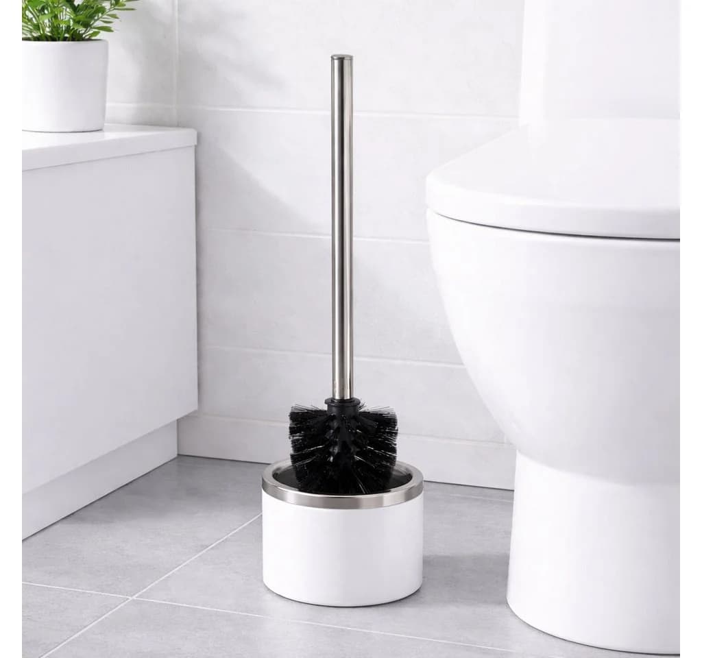 INDA-Exclusiv Toilettenbürste Edelstahloptik abnehmbar
