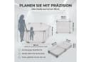 BabyBeFun Laufstall Baby faltbar Extra Stabil Laufgitter Baby Playpen Kaminschutzgitter Bild 5