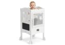 BabyBeFun Lernturm Klappbar Weiß 360° Sicherheitsnetz Bild 2