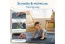 BabyBeFun Spielmatte Extra Weich 3cm Memory-Schaum Grau Bild 5