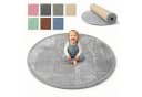 BabyBeFun Spielmatte 3cm Memory-Schaum Grau Rutschfest Bild 2