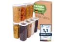 Viwares Vorratsdosen-Set 12er Weiß SERIE FOLY Kunststoff Stapelbar Bild 2