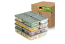 Viwares Vorratsdose Set 9-tlg. Grau Frostfest bis -25°C Bild 2