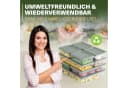 Viwares Vorratsdose Set 9-tlg. Grau Frostfest bis -25°C Bild 5