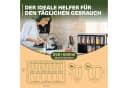 Viwares Gewürzbehälter Set 9-tlg. Schwarz Bild 1