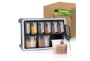Viwares Gewürzbehälter Set 9-tlg. Schwarz Bild 2