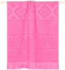 PAD Badetuch Harlem Pink Frottee mit Fransen Bild 3